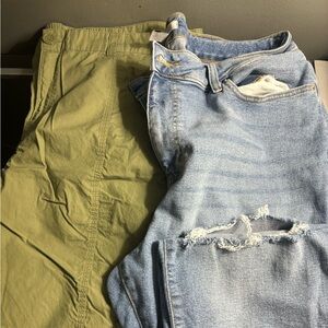 2 pairs of size 16/xxl pants